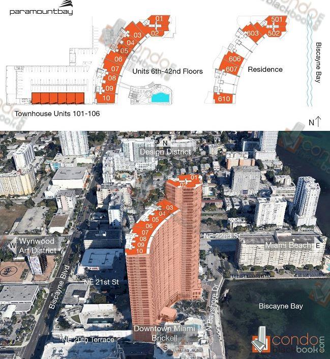 Paramount Bay floorplans