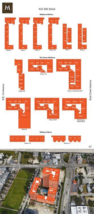 Midtown 2 floorplans