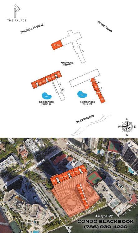 The Palace Condo floorplans