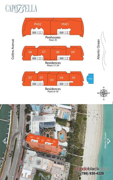 Capobella floorplans