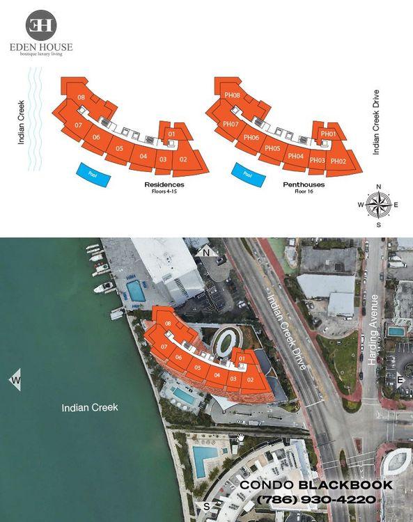 Eden House floorplans
