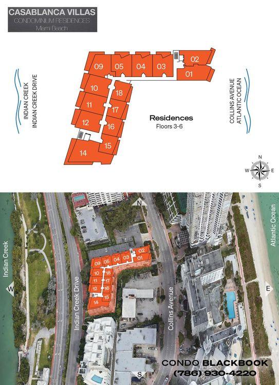 Casablanca Villas floorplans