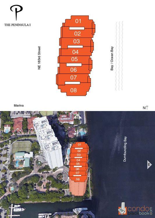 Peninsula floorplans
