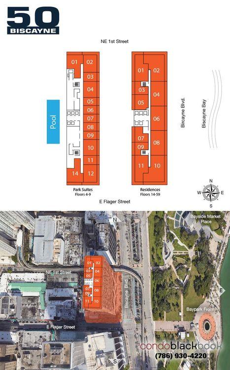 50 Biscayne floorplans