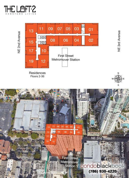 Loft Downtown II floorplans