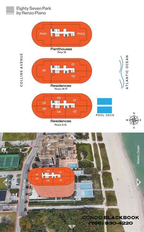 Eighty Seven Park floorplans