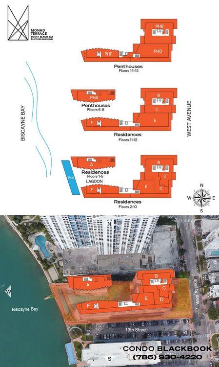 Monad Terrace floorplans