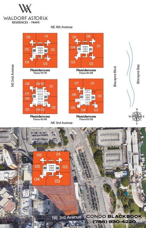 Waldorf Astoria floorplans