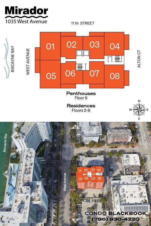 Mirador East floorplans