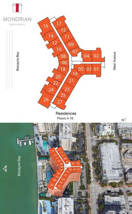 Mondrian floorplans