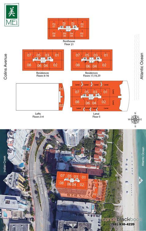 Mei floorplans