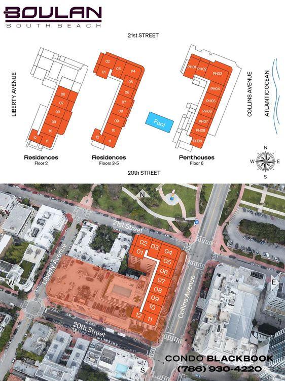 Boulan floorplans
