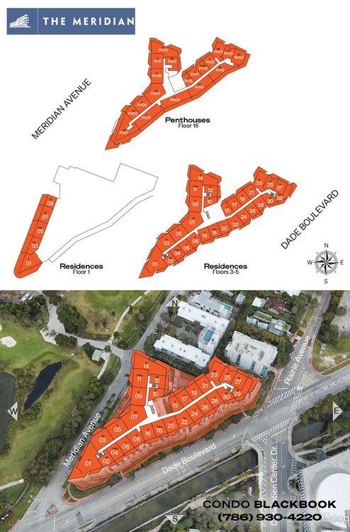 The Meridian Lofts floorplans