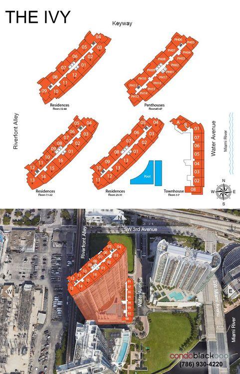 Ivy floorplans