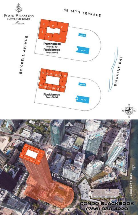 The Four Seasons Residences floorplans
