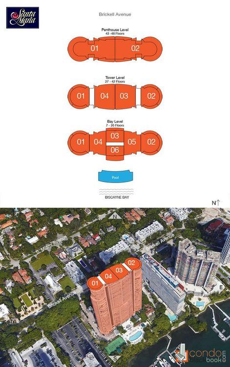 Santa Maria floorplans