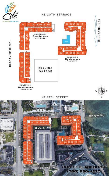 Cite floorplans
